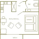 Haus Jahreszeiten 11 * Binz
